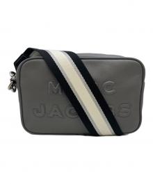 MARC JACOBS（マークジェイコブス）の古着「ショルダーバッグ/ FLASH LEATHER CROSS BODY」｜グレー