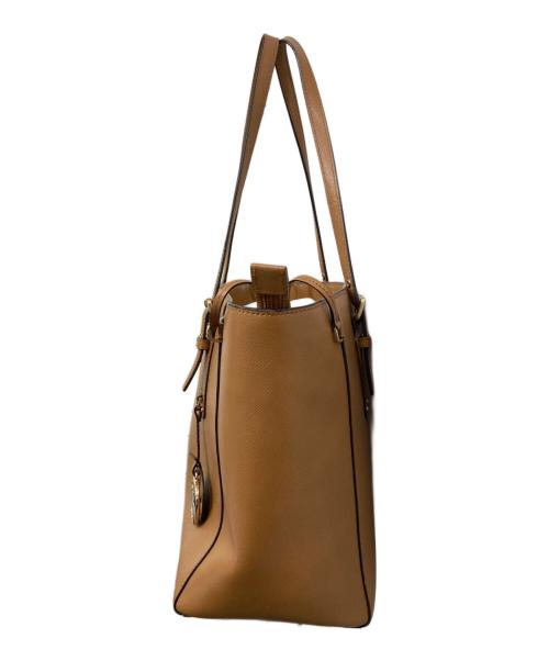 MICHAEL KORS（マイケルコース）MICHAEL KORS (マイケルコース) ボイジャートートバッグ ブラウンの古着・服飾アイテム