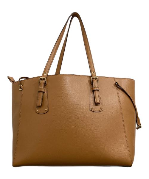 MICHAEL KORS（マイケルコース）MICHAEL KORS (マイケルコース) ボイジャートートバッグ ブラウンの古着・服飾アイテム