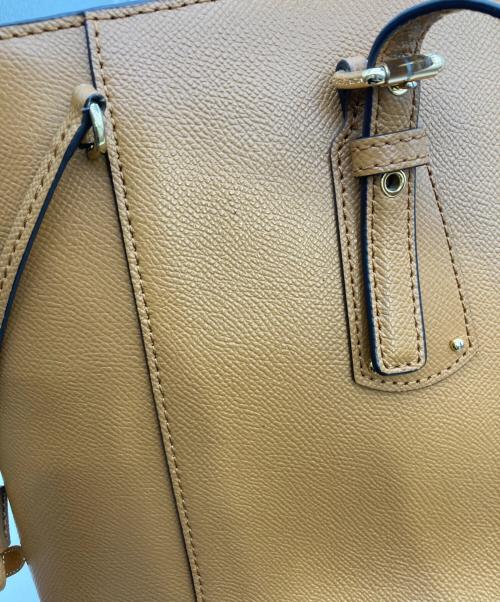 MICHAEL KORS（マイケルコース）MICHAEL KORS (マイケルコース) ボイジャートートバッグ ブラウンの古着・服飾アイテム
