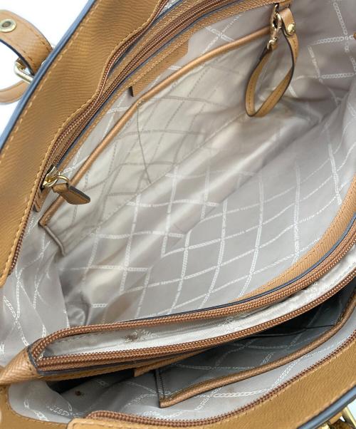 MICHAEL KORS（マイケルコース）MICHAEL KORS (マイケルコース) ボイジャートートバッグ ブラウンの古着・服飾アイテム
