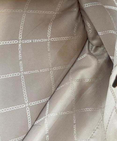MICHAEL KORS（マイケルコース）MICHAEL KORS (マイケルコース) ボイジャートートバッグ ブラウンの古着・服飾アイテム