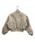 TAAKK (ターク) 3D BOTANICAL PATTERN OVERSIZED BLOUSON ベージュ サイズ:1：20000円