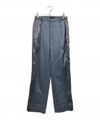 TAAKKターク）の古着「SOUVENIR SLACKS / スーベニアスラックス」｜ブルー