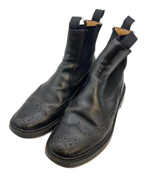 Tricker's（トリッカーズ）Tricker's (トリッカーズ) HENRYサイドゴアブーツ ブラック サイズ:9.5の古着・服飾アイテム