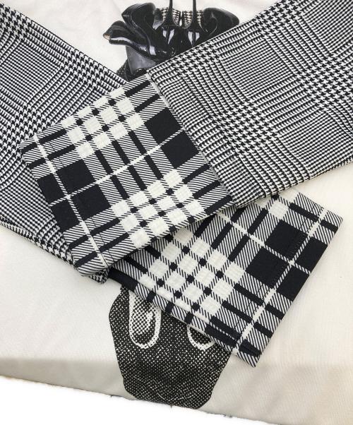 COMME des GARCONS HOMME PLUS（コムデギャルソンオムプリュス）COMME des GARCONS HOMME PLUS (コムデギャルソンオムプリュス) スリーブ切替ロングカットソー ホワイト×グレー サイズ:Ｌの古着・服飾アイテム