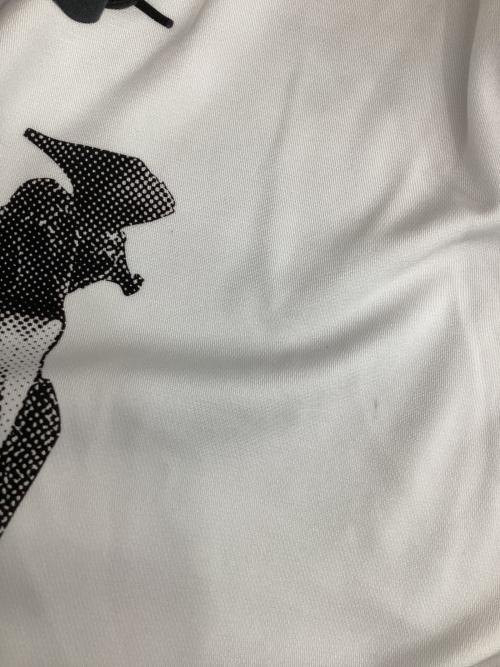 COMME des GARCONS HOMME PLUS（コムデギャルソンオムプリュス）COMME des GARCONS HOMME PLUS (コムデギャルソンオムプリュス) スリーブ切替ロングカットソー ホワイト×グレー サイズ:Ｌの古着・服飾アイテム