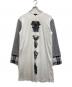 COMME des GARCONS HOMME PLUS（コムデギャルソンオムプリュス）の古着「スリーブ切替ロングカットソー」｜ホワイト×グレー