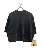 LUXENBURGルクセンバーグ）の古着「CASTLE CREW AGED BLACK」｜ブラック