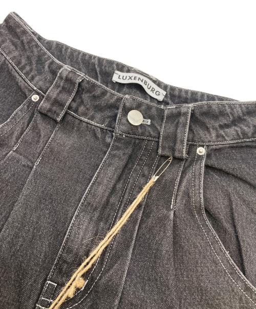 LUXENBURG（ルクセンバーグ）LUXENBURG (ルクセンバーグ) CHATEAU TROUSER NIGHT BLACK ブラック サイズ:26の古着・服飾アイテム