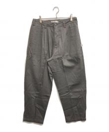 EVISEN SKATEBOARDS（エビセン スケートボード）の古着「TWILL BOHEMIAN PANTS」｜グレー