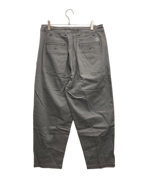EVISEN SKATEBOARDS（エビセン スケートボード）EVISEN SKATEBOARDS (エビセン スケートボード) TWILL BOHEMIAN PANTS グレー サイズ:Mの古着・服飾アイテム
