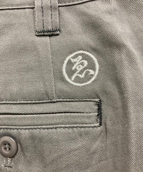 EVISEN SKATEBOARDS（エビセン スケートボード）EVISEN SKATEBOARDS (エビセン スケートボード) TWILL BOHEMIAN PANTS グレー サイズ:Mの古着・服飾アイテム