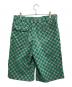 COMME des GARCONS HOMME PLUS (コムデギャルソンオムプリュス) 総柄ハーフパンツ グリーン×グレー×ピンク サイズ:M：35000円