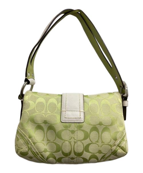 COACH（コーチ）COACH (コーチ) ワンショルダーバッグ グリーンの古着・服飾アイテム