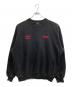 9090（9090）の古着「Two Logo Crewneck Sweat」｜ブラック
