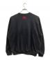9090 (9090) UMBRO (アンブロ) Two Logo Crewneck Sweat ブラック サイズ:L：8000円