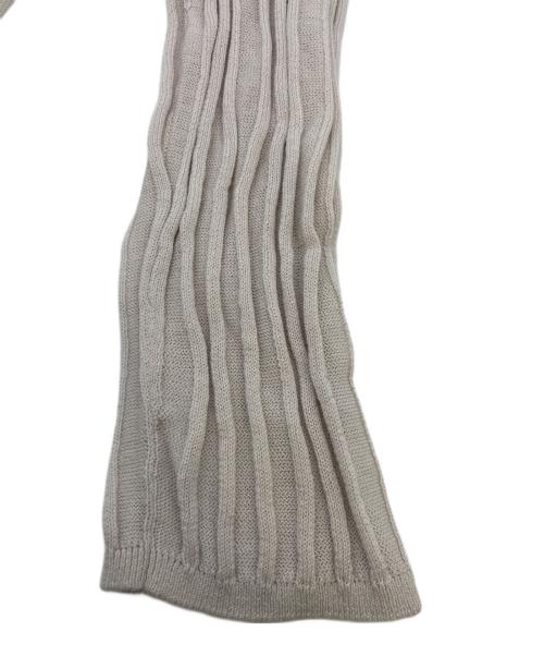 FRAMeWORK（フレームワーク）FRAMeWORK (フレームワーク) リブニットポロシャツ ナチュラル サイズ:FREEの古着・服飾アイテム