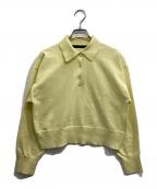 martiniqueマルティニーク）の古着「スポンジッシュPeポロ」｜イエロー