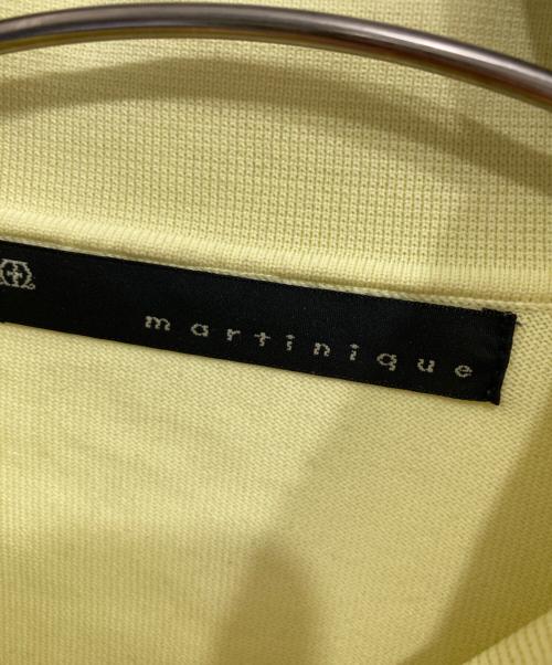martinique（マルティニーク）martinique (マルティニーク) スポンジッシュPeポロ イエロー サイズ:記載なしの古着・服飾アイテム