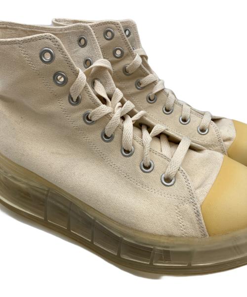 grounds（グラウンズ）grounds (グラウンズ) ハイカットスニーカー ホワイト サイズ:29cm/US11/UK10/EUR45の古着・服飾アイテム