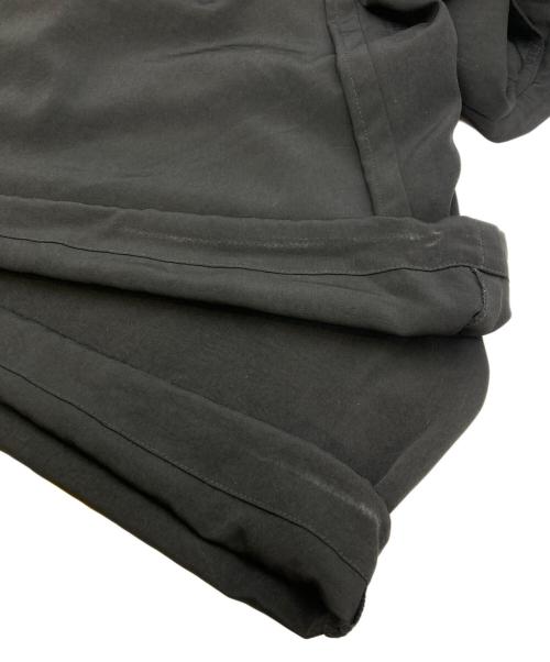 GROUND Y（グラウンドワイ）GROUND Y (グラウンドワイ) POLYESTER/TRIACETATE CREPE de CHINE BALLOON PANTS / バルーンパンツ ブラック サイズ:3の古着・服飾アイテム