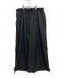GROUND Y（グラウンドワイ）の古着「POLYESTER/TRIACETATE CREPE de CHINE BALLOON PANTS / バルーンパンツ」｜ブラック