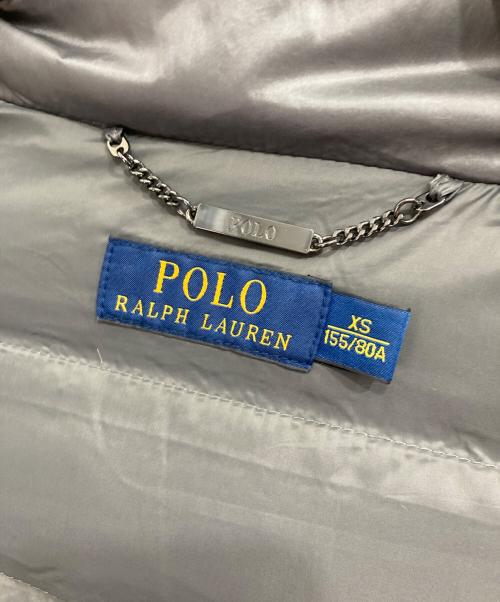 POLO RALPH LAUREN（ポロ・ラルフローレン）POLO RALPH LAUREN (ポロ・ラルフローレン) ダウンジャケット グレー サイズ:XSの古着・服飾アイテム