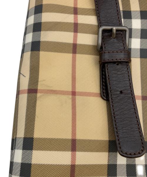 BURBERRY（バーバリー）BURBERRY (バーバリー) ノヴァチェック ワンショルダーバッグ/ノヴァチェック トートバッグ ベージュの古着・服飾アイテム