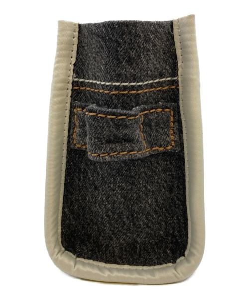 MARC JACOBS（マークジェイコブス）MARC JACOBS (マークジェイコブス) THE DENIM CHAIN CROSSBODY MINI TOTE BAG//ザ デニム チェーン トート バッグ クロスボディ　ミニ インディゴの古着・服飾アイテム