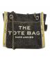 MARC JACOBS（マークジェイコブス）の古着「THE DENIM CHAIN CROSSBODY MINI TOTE BAG//ザ デニム チェーン トート バッグ クロスボディ　ミニ」｜インディゴ