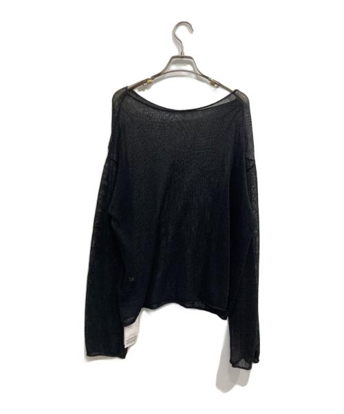 Plage（プラージュ）Plage (プラージュ) Li/Ny simple プルオーバー ブラック サイズ:F 未使用品の古着・服飾アイテム