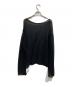 Plage (プラージュ) Li/Ny simple プルオーバー ブラック サイズ:F 未使用品：7000円