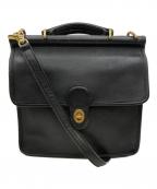 COACHコーチ）の古着「メトロポリタン ウィリス 2WAY ショルダーバッグ」｜ブラック