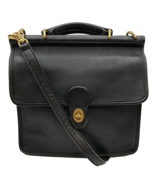 COACH（コーチ）COACH (コーチ) メトロポリタン ウィリス 2WAY ショルダーバッグ ブラックの古着・服飾アイテム