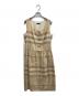 BURBERRY（バーバリー）の古着「ノースリーブワンピース」｜ベージュ