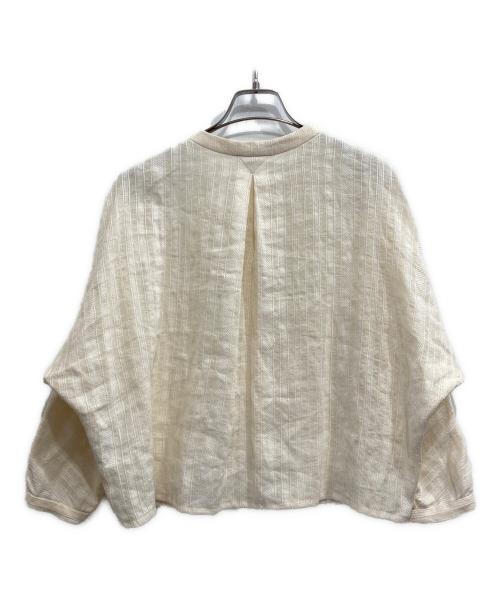 Pal'las Palace（パラスパレス）Pal'las Palace (パラスパレス) リネンシャツ アイボリー サイズ:freeの古着・服飾アイテム