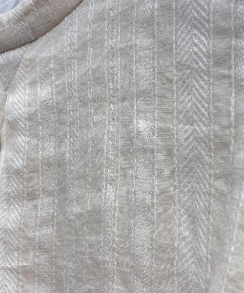 Pal'las Palace（パラスパレス）Pal'las Palace (パラスパレス) リネンシャツ アイボリー サイズ:freeの古着・服飾アイテム