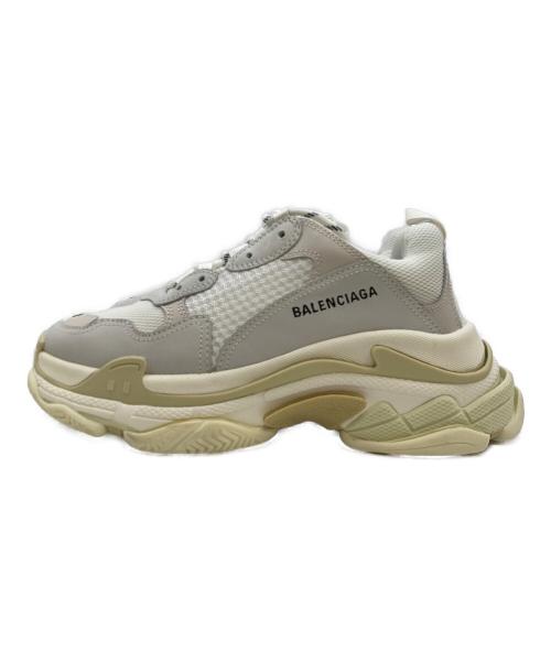 BALENCIAGA（バレンシアガ）BALENCIAGA (バレンシアガ) TRIPLE S SNEAKER/トリプルエス　スニーカー ホワイト サイズ:27cm/UK7/EU41/USA8の古着・服飾アイテム