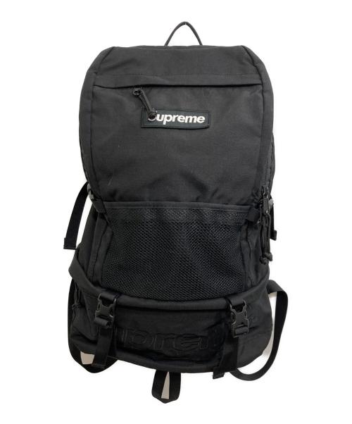 SUPREME（シュプリーム）SUPREME (シュプリーム) backpack black/バックパック　ブラック ブラックの古着・服飾アイテム