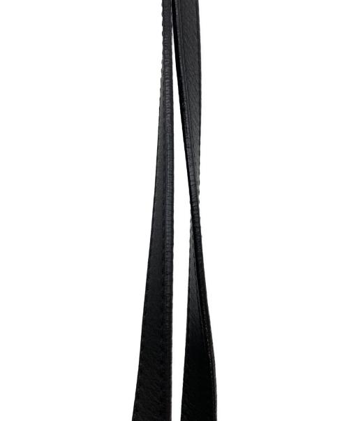 LOEWE（ロエベ）LOEWE (ロエベ) スウェードアナグラムトートバッグ ブラックの古着・服飾アイテム