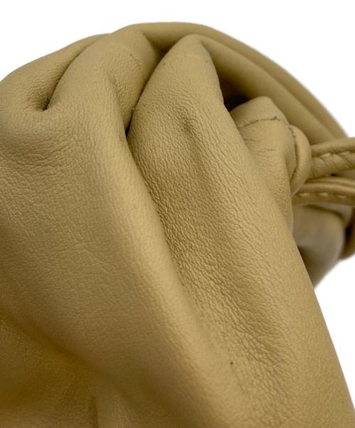 BOTTEGA VENETA（ボッテガベネタ）BOTTEGA VENETA (ボッテガベネタ) ザ ポーチ コインパース ショルダー コインケース ベージュの古着・服飾アイテム