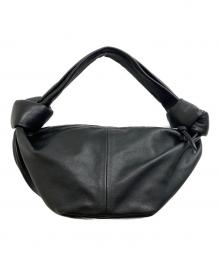 BOTTEGA VENETA（ボッテガベネタ）の古着「DOUBLE KNOTハンドバッグ」｜ブラック