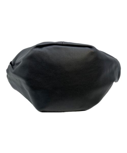BOTTEGA VENETA（ボッテガベネタ）BOTTEGA VENETA (ボッテガベネタ) DOUBLE KNOTハンドバッグ ブラックの古着・服飾アイテム