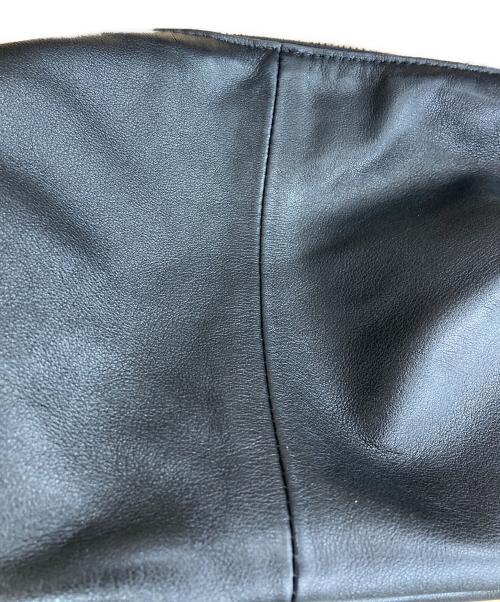 BOTTEGA VENETA（ボッテガベネタ）BOTTEGA VENETA (ボッテガベネタ) DOUBLE KNOTハンドバッグ ブラックの古着・服飾アイテム