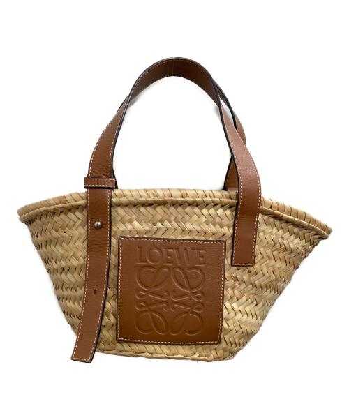 LOEWE（ロエベ）LOEWE (ロエベ) バスケットバッグ スモール ナチュラル/タンの古着・服飾アイテム