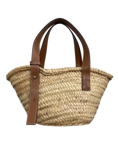 LOEWE（ロエベ）LOEWE (ロエベ) バスケットバッグ スモール ナチュラル/タンの古着・服飾アイテム