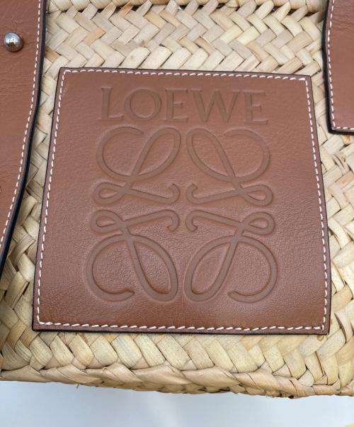 LOEWE（ロエベ）LOEWE (ロエベ) バスケットバッグ スモール ナチュラル/タンの古着・服飾アイテム
