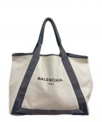 BALENCIAGAバレンシアガ）の古着「ネイビーカバスM/トートバッグ」