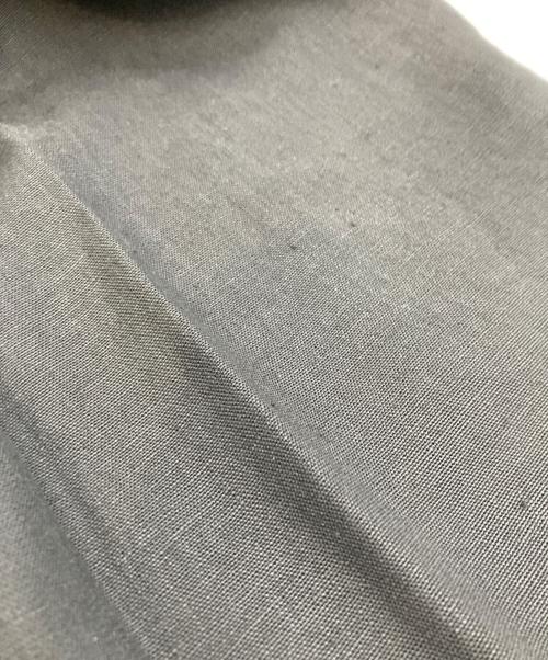 MaxMara（マックスマーラ）MaxMara (マックスマーラ) リネンワイドパンツ ブラック サイズ:44の古着・服飾アイテム